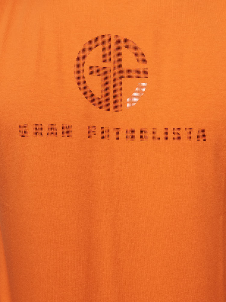 Gran Futbolista Logo Tee – Orange Flame - Gran Futbolista