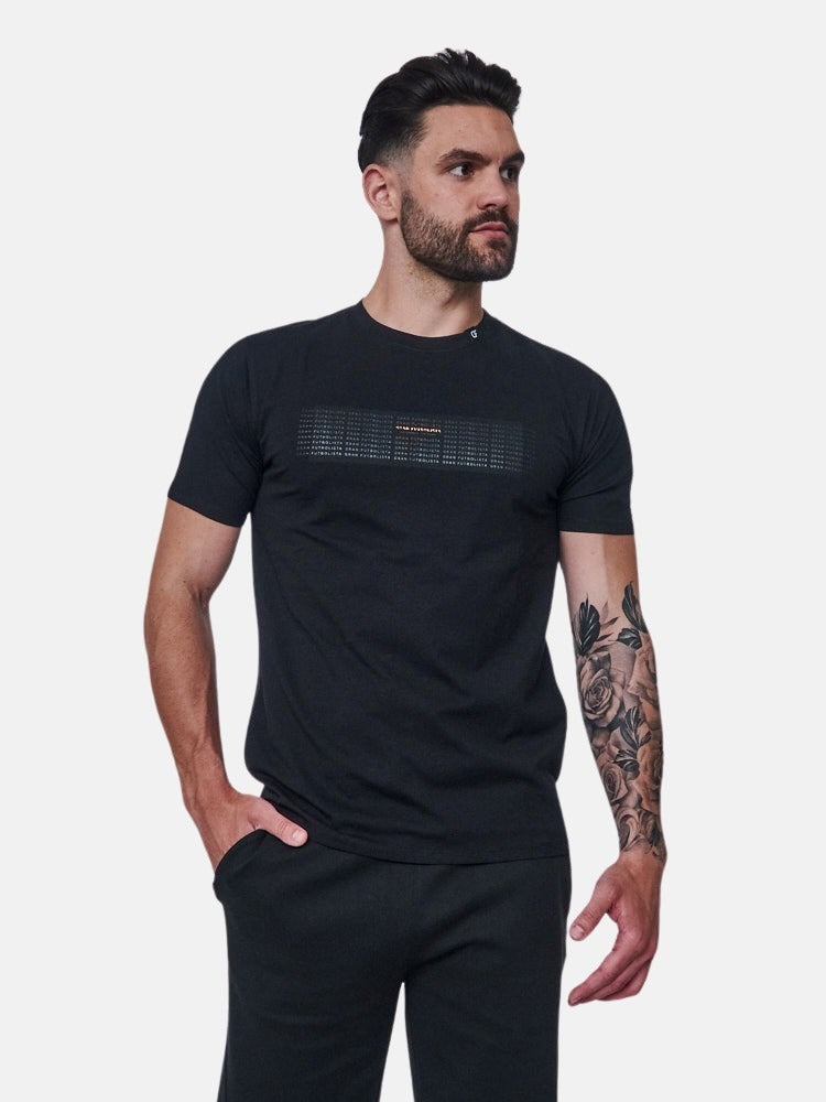 Gran Futbolista Hidden Logo Tee – Black Gran Futbolista